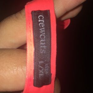 Cute Boy Bright orange bow tie LG-XL